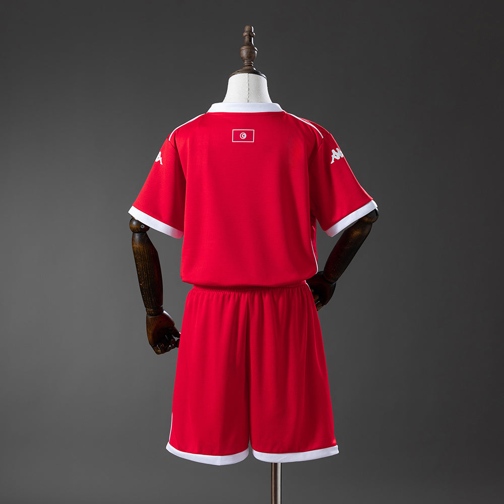 Tunisia Casa 2026 - Bambino (pantaloncini inclusi)