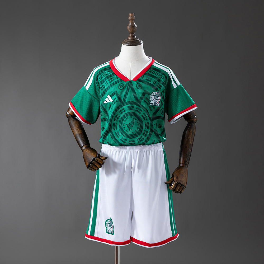 Messico Casa 2026 - Bambino (pantaloncini inclusi)