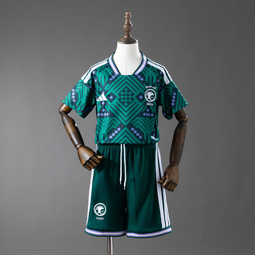 Arabia Saudita Casa 2026 - Bambino (pantaloncini inclusi)