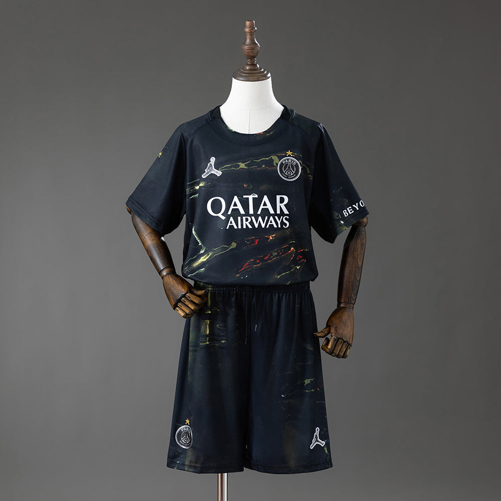 PSG Edizione Notte 25/26 - Bambino (pantaloncini inclusi)