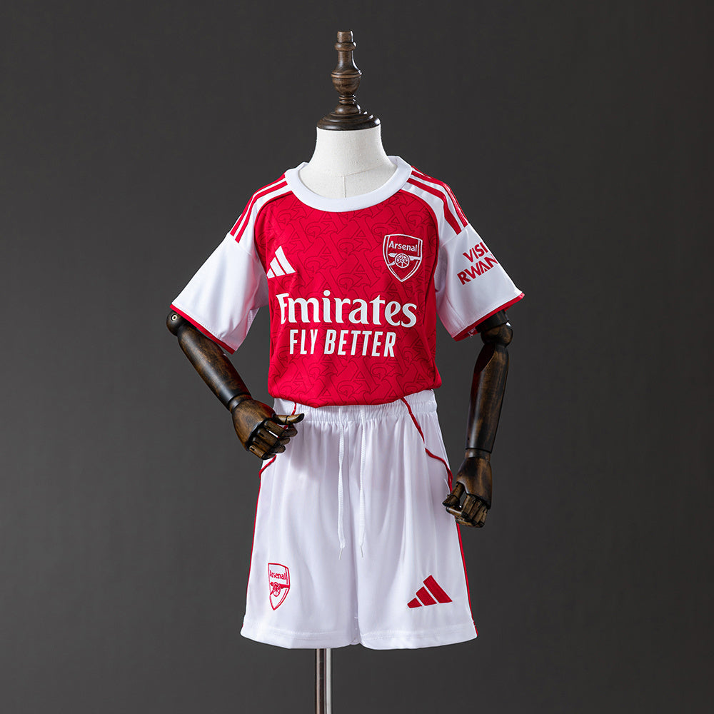 Arsenal Casa 25/26 - Bambino (pantaloncini inclusi)