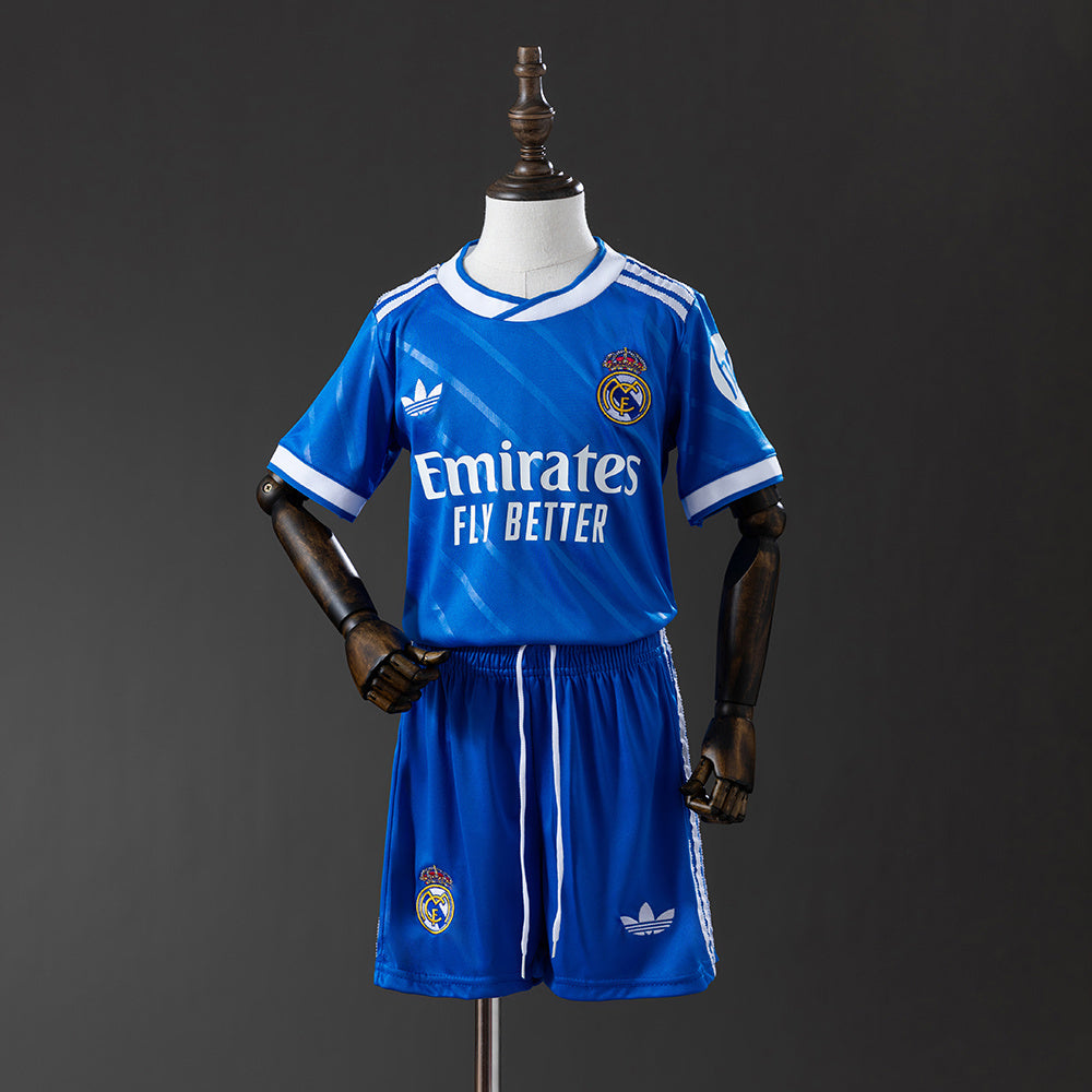 Real Madrid Terza 25/26 - Bambino (pantaloncini inclusi)