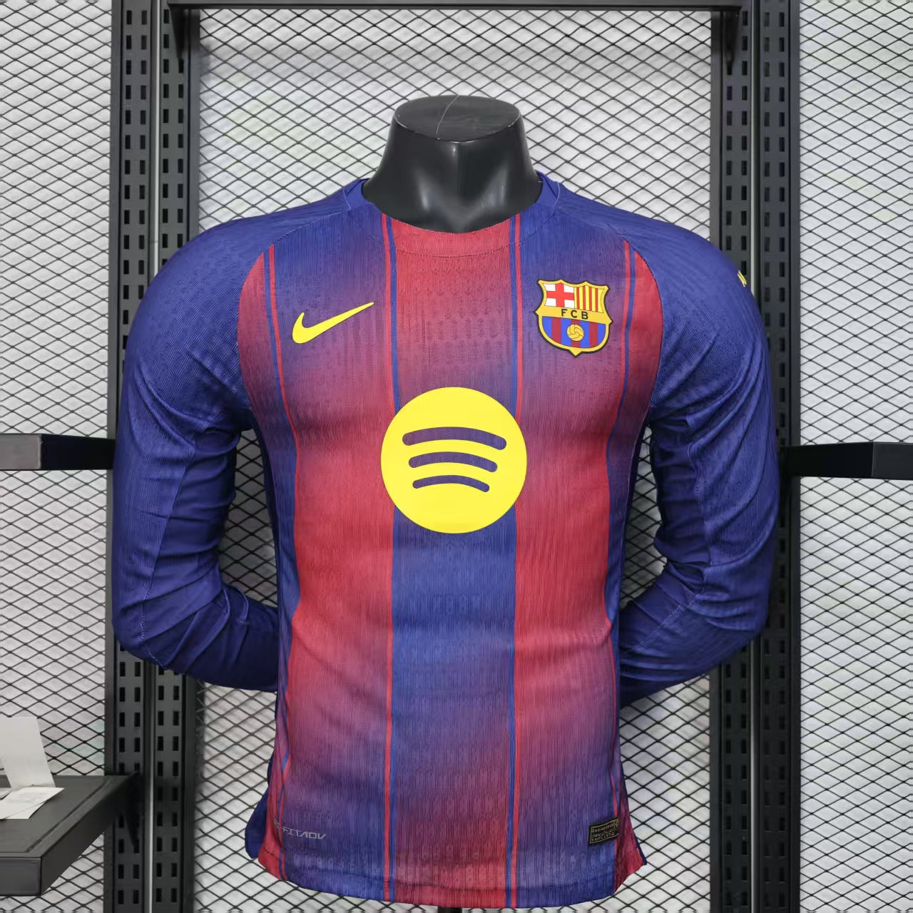 Barcelona Casa 25/26 - Versione Giocatore Maniche Lunghe