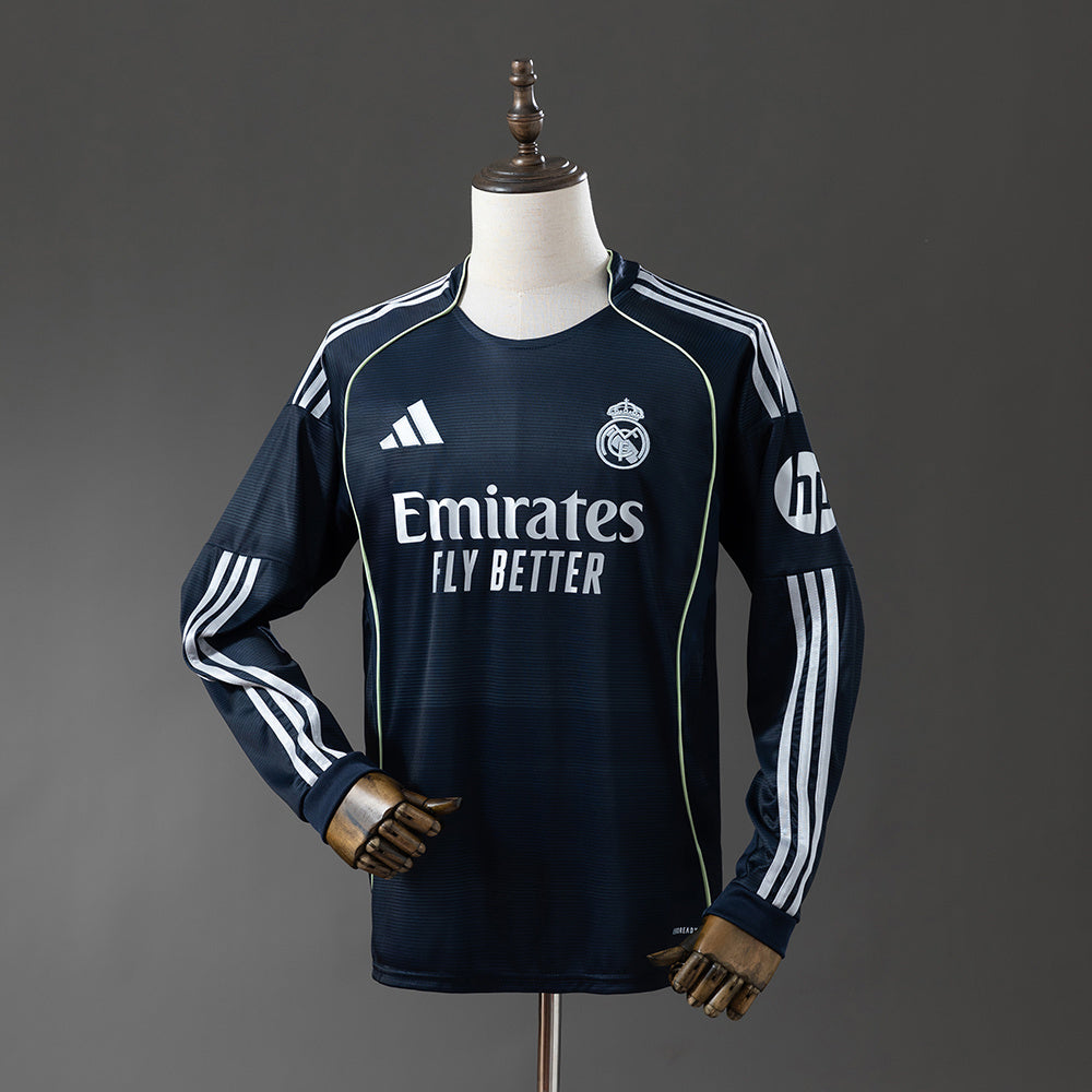 Real Madrid Trasferta 25/26 - Maniche lunghe