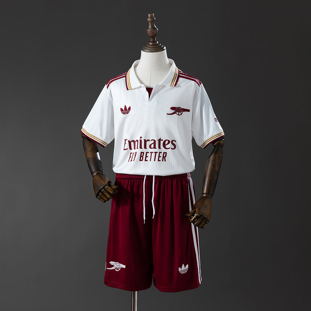 Arsenal Trasferta 25/26 - Bambino (pantaloncini inclusi)