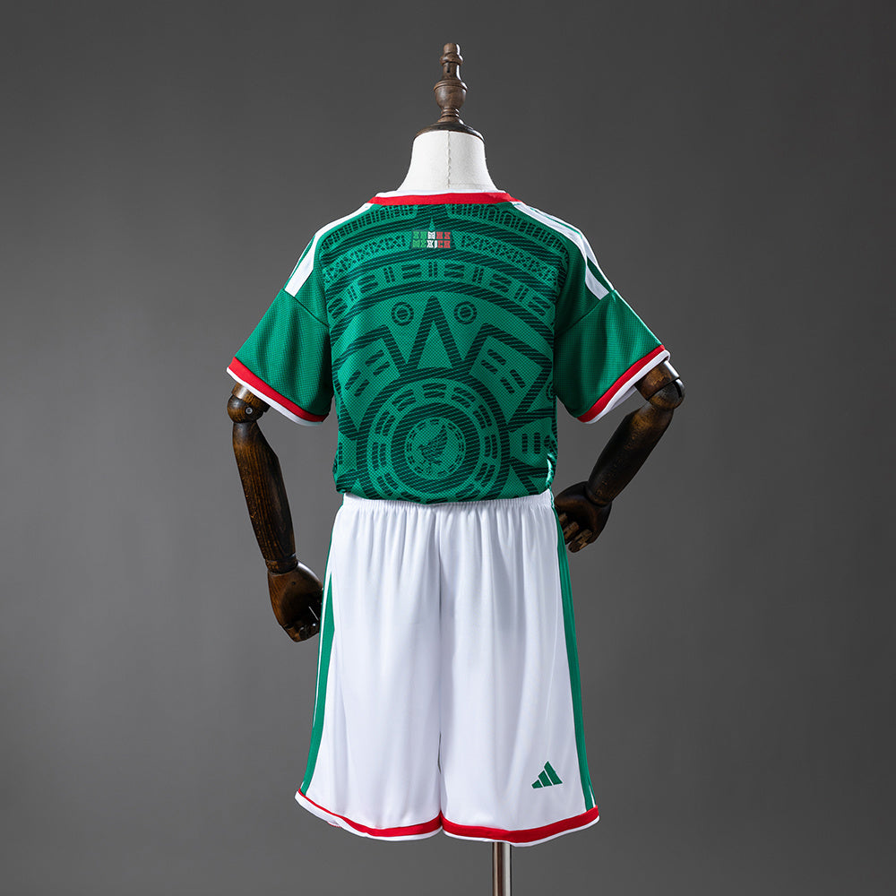 Messico Casa 2026 - Bambino (pantaloncini inclusi)